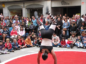 Espectacle de circ a c&agrave;rrec de CIRCO LOS
