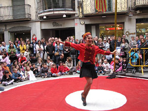 Espectacle de circ a c&agrave;rrec de CIRCO LOS