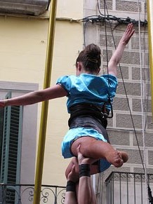 Espectacle de circ a c&agrave;rrec de CIRCO LOS
