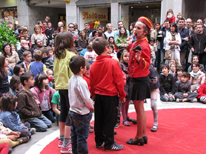 Espectacle de circ a c&agrave;rrec de CIRCO LOS