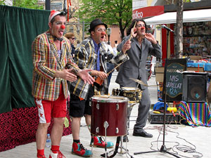 Espectacle de circ a càrrec de MABSUTINS