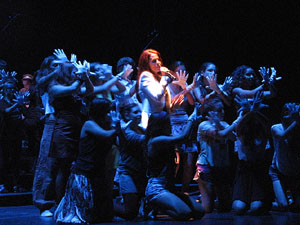 FITAG Fira Internacional de Teatre Amateur de Girona. Espectacle inaugural amb Cr&agrave;dula Teatre, de Cass&agrave; de la Selva