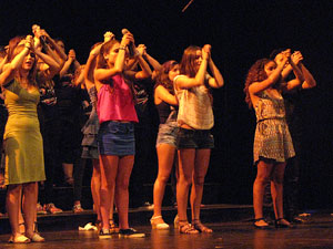 FITAG Fira Internacional de Teatre Amateur de Girona. Espectacle inaugural amb Cr&agrave;dula Teatre, de Cass&agrave; de la Selva