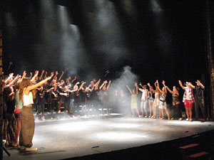 FITAG Fira Internacional de Teatre Amateur de Girona. Espectacle inaugural amb Cr&agrave;dula Teatre, de Cass&agrave; de la Selva