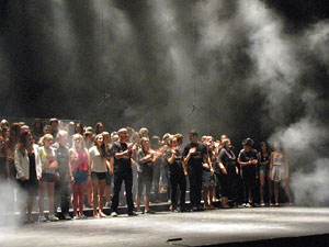 FITAG Fira Internacional de Teatre Amateur de Girona. Espectacle inaugural amb Cr&agrave;dula Teatre, de Cass&agrave; de la Selva