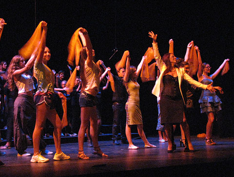 Un moment de la representaci&oacute; d'UAP-13