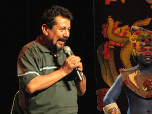 Espectacle Popol Vuh, soplo de vida. Cia. del Centro Cultural Jalil Gibran de Puebla (M&egrave;xic)