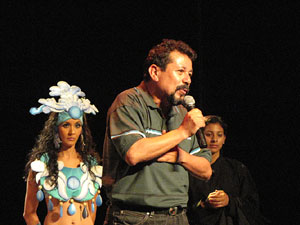 Espectacle Popol Vuh, soplo de vida. Cia. del Centro Cultural Jalil Gibran de Puebla (M&egrave;xic)