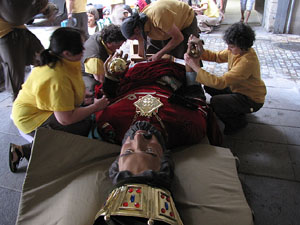 Arribada de la Flama del Canig&oacute; 2013