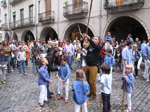 Arribada de la Flama del Canig&oacute; 2013