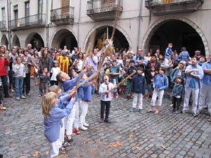 Arribada de la Flama del Canig&oacute; 2013