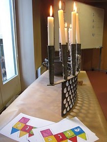 Taller de baldufes de Hanukkà al centre Bonastruc ça Porta - Museu d'Història dels Jueus de Girona 