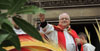 Diumenge de Rams. Benedicció de les palmes a la plaça dels Apòstols