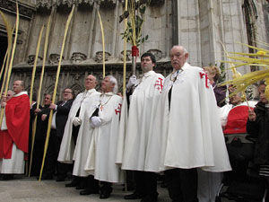 Diumenge de Rams. Benedicci&oacute; de les palmes