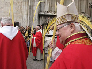 Diumenge de Rams. Benedicci&oacute; de les palmes