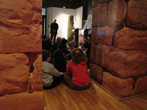 Taller de mosaic romà al Museu d'Història de la Ciutat