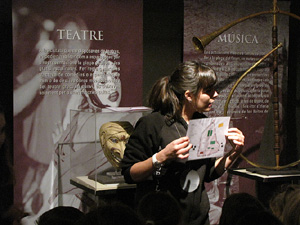 Taller de mosaic romà al Museu d'Història de la Ciutat