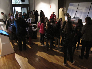 Taller de mosaic romà al Museu d'Història de la Ciutat