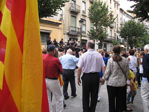 Diada Nacional de Catalunya. Sardanes a la Rambla de la Llibertat