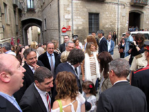 Inauguració a la plaça de la Catedral