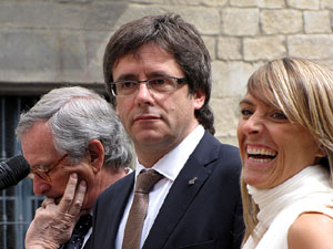 Inauguració a la plaça de la Catedral