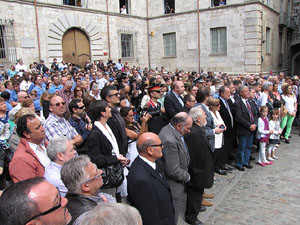 Inauguració a la plaça de la Catedral
