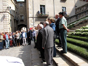 Inauguració a la plaça de la Catedral