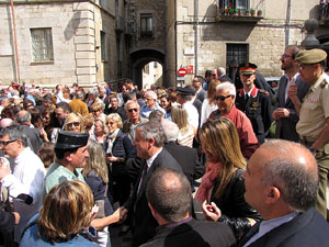 Inauguració a la plaça de la Catedral