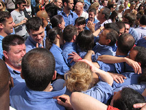 Inauguració a la plaça de la Catedral