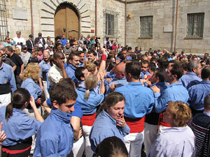 Inauguració a la plaça de la Catedral