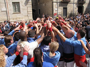 Inauguració a la plaça de la Catedral