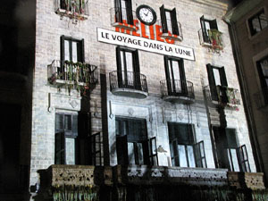 Mapping a la pla&ccedil;a del Vi