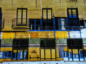 Mapping a la pla&ccedil;a del Vi