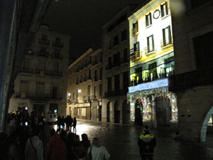 Mapping a la pla&ccedil;a del Vi