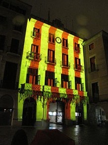 Mapping a la pla&ccedil;a del Vi
