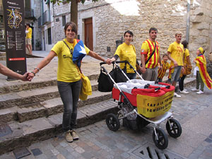 La Via Catalana a Girona