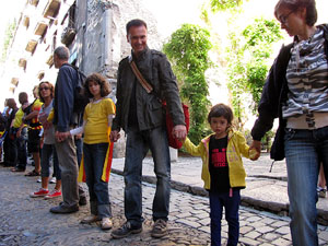 La Via Catalana a Girona