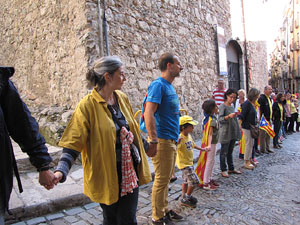 La Via Catalana a Girona