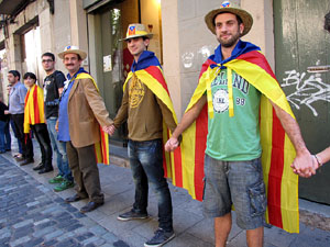 La Via Catalana a Girona
