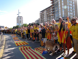 La Via Catalana a Girona