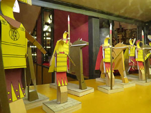 Exposició Manaies de Girona - Soldats Romans