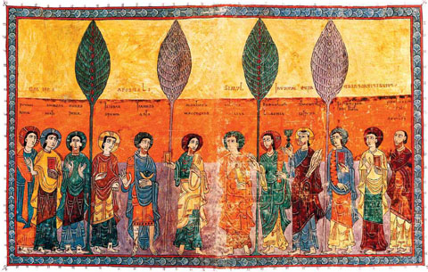 Beatus de Girona. Folis 52v-53r