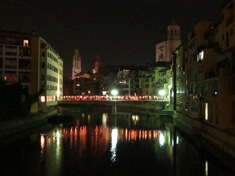 Diada Nacional 2014. La Marxa de Torxes