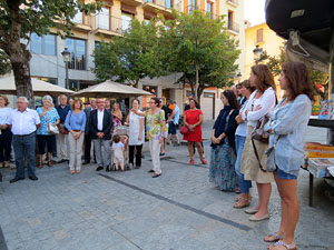 Diada Nacional 2014. Ofrena floral a Carles Rahola