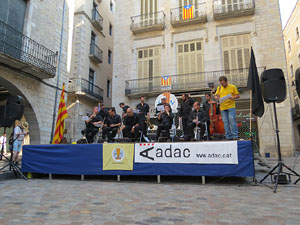 Diada Nacional 2014. Sardanes i concentraci&oacute; a la pla&ccedil;a del Vi