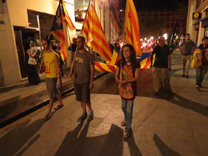 Diada Nacional 2014. La Marxa de Torxes
