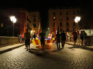 Diada Nacional 2014. La Marxa de Torxes