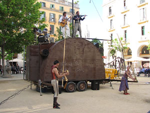 Festes de Primavera 2014. Espectacles a la plaça de la Independència
