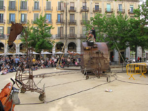 Festes de Primavera 2014. Espectacles a la plaça de la Independència