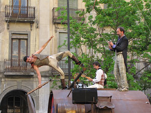 Festes de Primavera 2014. Espectacles a la plaça de la Independència